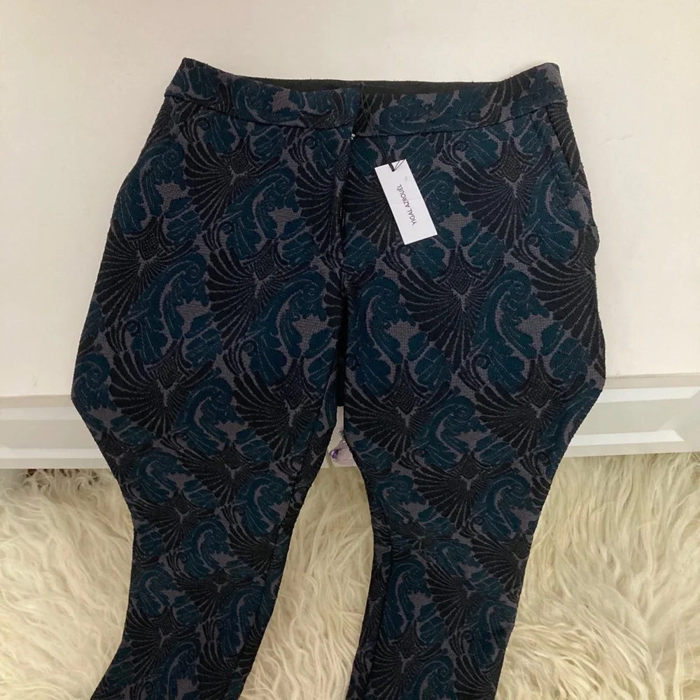 YIGAL AZROUËL Printed Straight Leg Pants - Picture 5 of 11